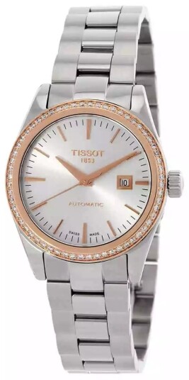 Tissot Dameklokke T930.007.41.031.00 T Gold Sølvfarget/Stål Ø29 mm