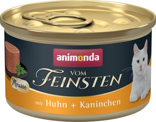 Animonda Vom Feinsten Adult Våtfôr Høns & Kanin 12x85g