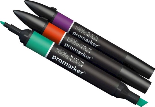 Winsor & Newton Promarker - Sett med 3 - Sekund??rfarger