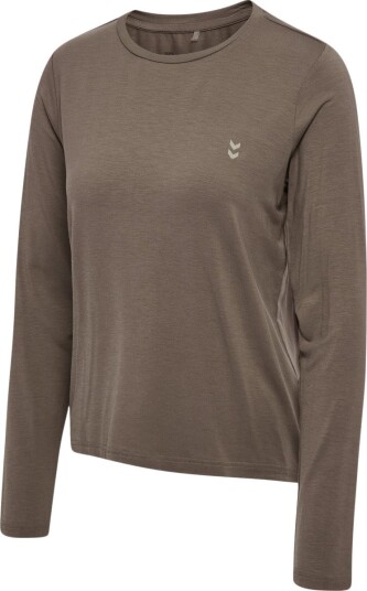 Hummel Hmlyoga Soft Loose W T-Shirt Ls - Brown - L