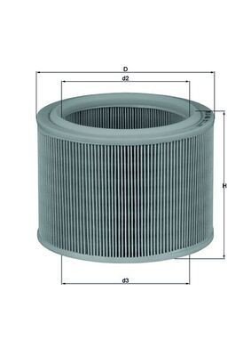 Luftfilter KNECHT LX 486