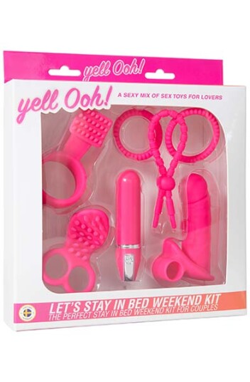 Let's Stay In Bed Weekend Kit Let's Stay In Bed Weekend Kit