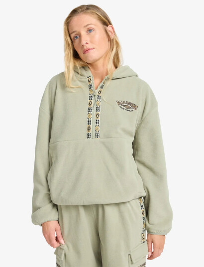 Billabong Winter Camp Hoodie - Khaki green - L Billabong Winter Camp Hoodie - Khaki green - L