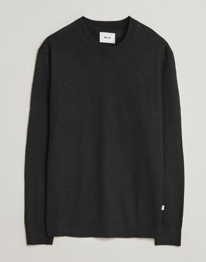 NN07 Ted Linen Knitted Sweater Black NN07 Ted Linen Knitted Sweater Black