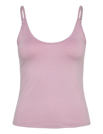 Gina Tricot Soft Strap Yoga Singlet - Pink - XS