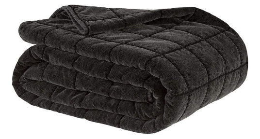 Artwood Artwood Posh sengeteppe 160X260 cm vasket svart Artwood Artwood Posh sengeteppe 160X260 cm vasket svart