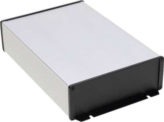 Hammond Electronics 1457U2802E 280 × 165 × 55 mm Aluminium Transparent Kabinett