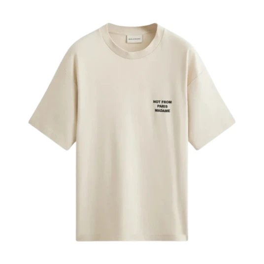 Drole De Monsieur Herre Topper Hvit L Drole De Monsieur Herre Topper Hvit L