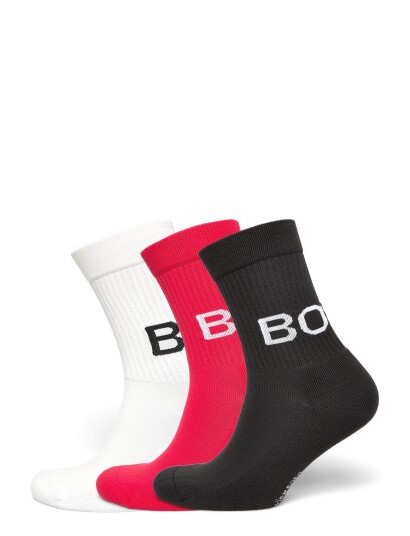Björn Borg Classic Polyamide Crew Sock 3P Multi/patterned 41 45 Björn Borg Classic Polyamide Crew Sock 3P Multi/patterned 41 45