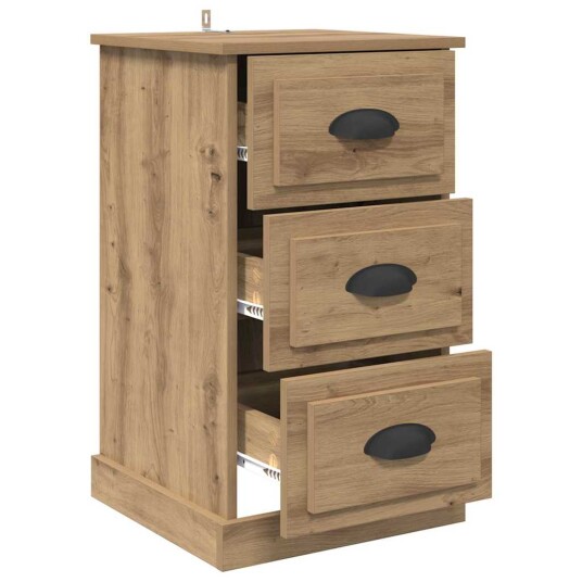 Nattbordskap Artisan Eik 39 x 39 x 67,5 cm Konstruert tre