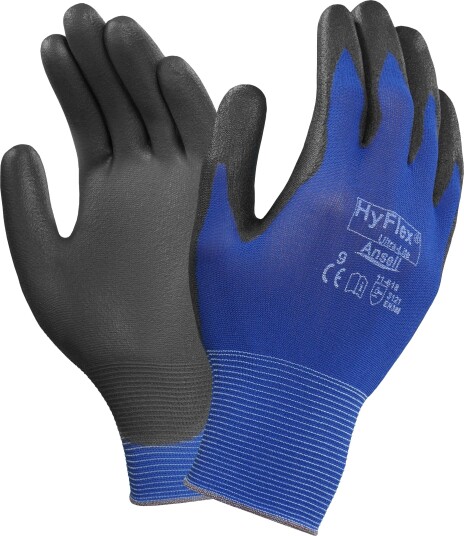 Ansell Hanske HyFlex 11-618 Polyuretan Uforet