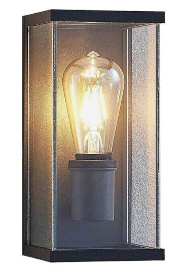Lindby - Susanne Utendørs Vegglampe Anthracite Lindby