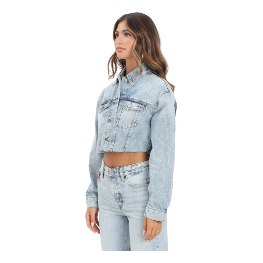 Tommy Jeans Dame Jakker Blå M,