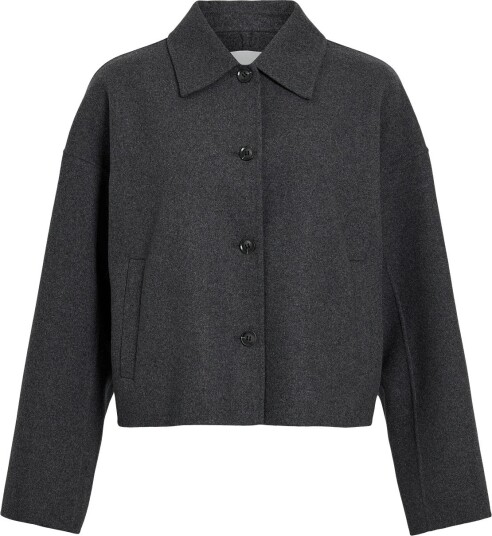 ROUGE EDIT Roumia L/S Jacket DARK GREY MELANGE 36