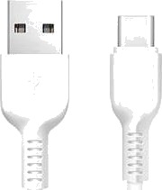 Hoco Usb-A Til Usb-C Kabel 1 M Hvit 6957531068853