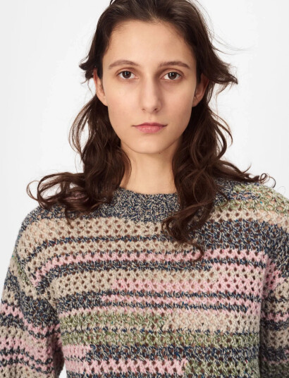nué notes Mostar Crewneck - Pink - L nué notes Mostar Crewneck - Pink - L