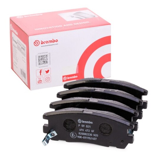 Bremseklosser BREMBO P 59 021