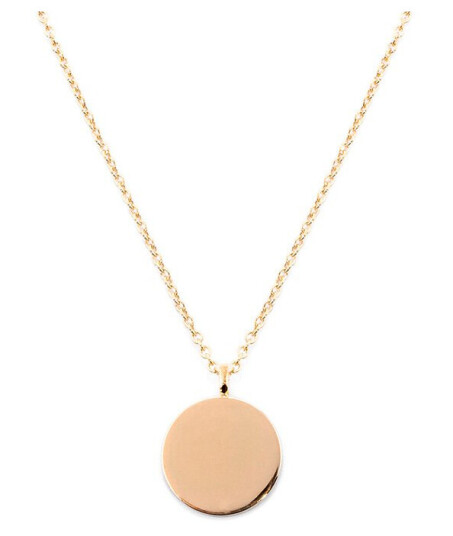 IX Studios Round Halskjede 22 kt. Gullforgylt sølv DMM0297GD50 - Unisex - 925 sterling silver