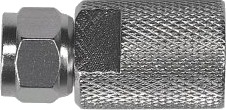 Axing Koaksialplugg F-Type Han CFS 7-02 Metallisk 100 Stk