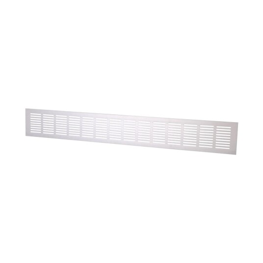 Flexit Overstrømningsrist 600x80mm Matt Aluminium
