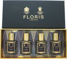 Floris Gavesett 15ml Night Scented Jasmine EDT + 15ml Bouquet De La Reine EDT + 15ml White Rose EDT + 15ml Chypress EDT