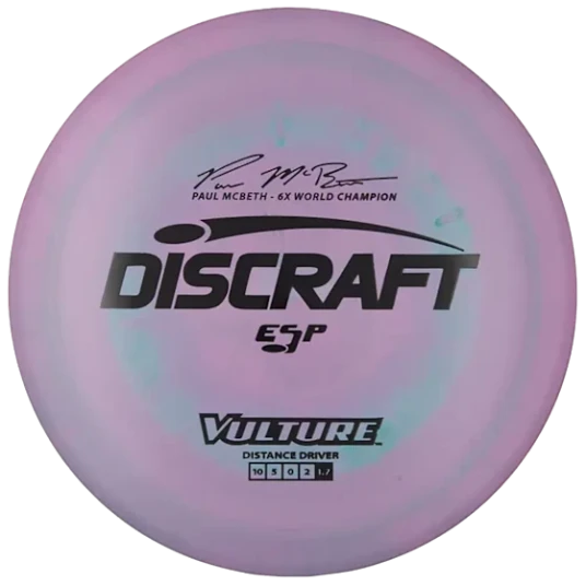 Discraft Esp Driver Vulture Assorted Colors 173 176g Discraft Esp Driver Vulture Assorted Colors 173 176g