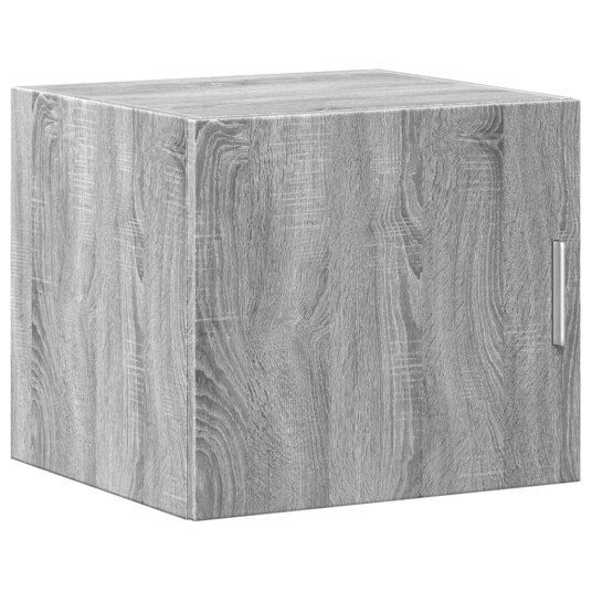 Smalt oppbevaringsskap grå sonoma 45x42,5x225 cm konstruert tre