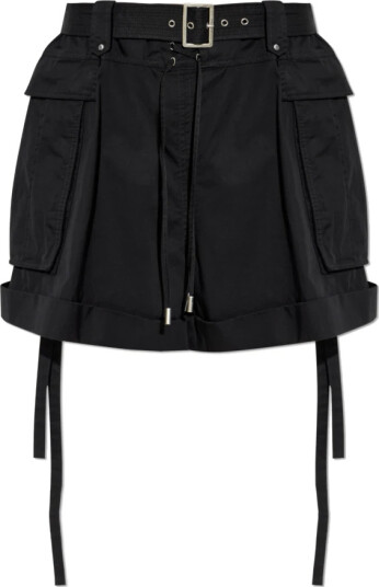 Alexander McQueen Dame Shorts Svart M,