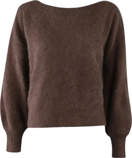 Six Ames Dame Strikkevarer Brun XL,