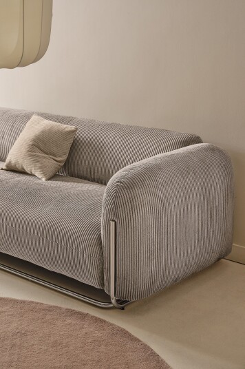 Jotex Manchester Sofa 3seters Greige EVERMAN 2148954020