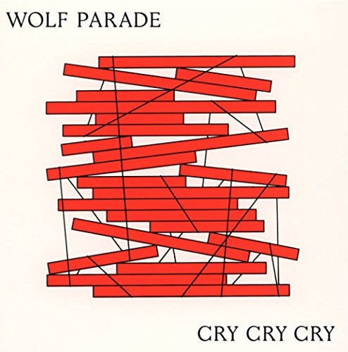 Wolf Parade Cry Cry Cry LP/Vinyl