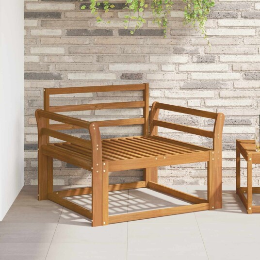 vidaXL Ute Midt Sofa Naturlig