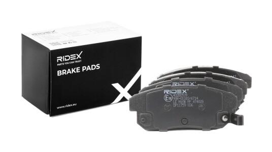 Bremseklosser RIDEX 402B0539