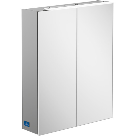 VILLEROY & BOCH MY VIEW ONE SPEILSKAP MED LYS 60 X 75 CM