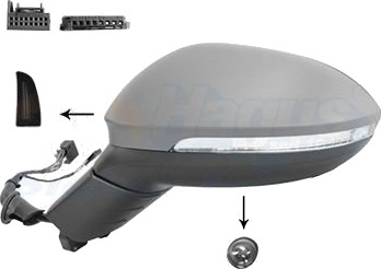 VAN WEZEL 5713827 Sidespeil