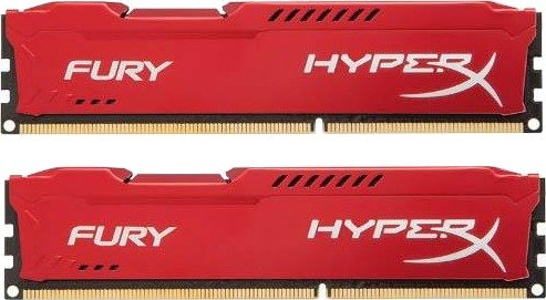 Rebuild IT HX318C10FRK2/16 Kingston HyperX FURY Red Series 16GB Kit 2x8GB DDR3-1866MHz PC3-14900 non-ECC Unbuffered CL10 240-Pin