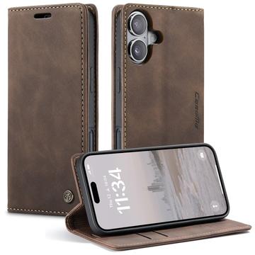 Caseme iPhone 17 013 Series Lommebok deksel   Kaffe
