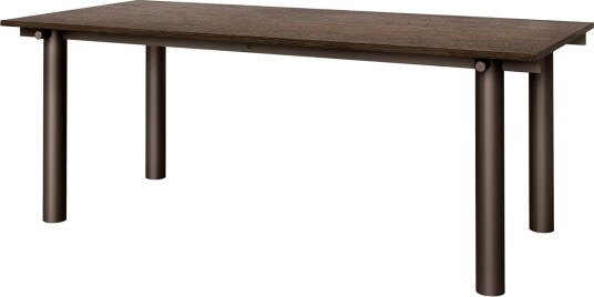 Atura Spisebord 90x200 cm Dark Chocolate / Mørkbeiset Eik Atura Spisebord 90x200 cm Dark Chocolate / Mørkbeiset Eik