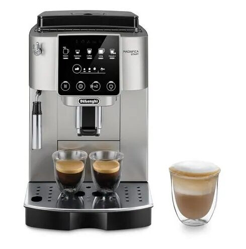 Delonghi Magnifica Start ECAM220.31.SB Automatisk Espressomaskin med Melkeskummer 15 Bar Delonghi Magnifica Start ECAM220.31.SB Automatisk Espressomaskin med Melkeskummer 15 Bar