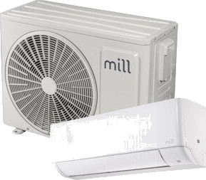 Mill Compact Pro Wifi 7400W Varmepumpe Hvit Komplett Mill Compact Pro Wifi 7400W Varmepumpe Hvit Komplett