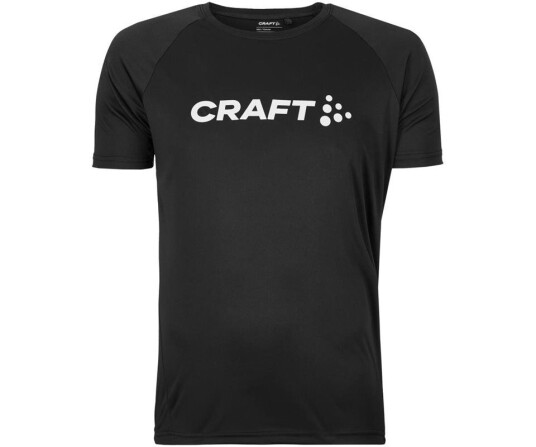 Craft Core Unify Logo Tee Men Black Black XS Craft Core Unify Logo Tee Men Black Black XS