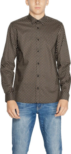 Antony Morato Herre Skjorter Brun M,