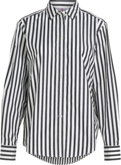 Tommy Hilfiger Dame Bluser & Skjorter Flerfarget L,