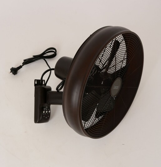Breeze veggvifte svart Ø 41 cm stillegående – Beacon Beacon Lighting Breeze Svart Stue Plast Svart