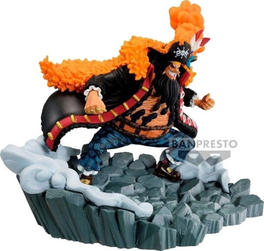 Northix One Piece D. Teach Figur 11cm Anime-statue for samleobjekter