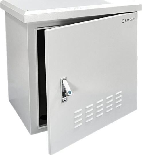 Alantec Utvendig Rackskap 19" 9U 600X450 4 Bærebjelker 4 Kabelgjennomføringer Grå Alantec Alantec Utvendig Rackskap 19" 9U 600X450 4 Bærebjelker 4 Kabelgjennomføringer Grå Alantec