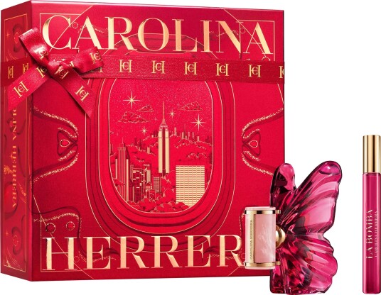 Carolina Herrera La Bomba Gavesett med Eau de Parfum 50 ml og Reisespray 10 ml