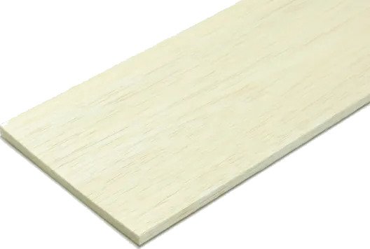 Pichler C6444 Uferdig Trekloss Tre Rektangulær 10 Stykker 100 Mm 1000 Mm