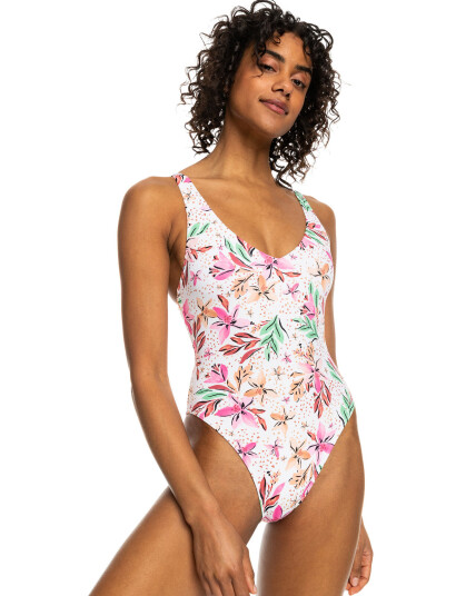Roxy Pt Beach Classics One Piece - White - XS