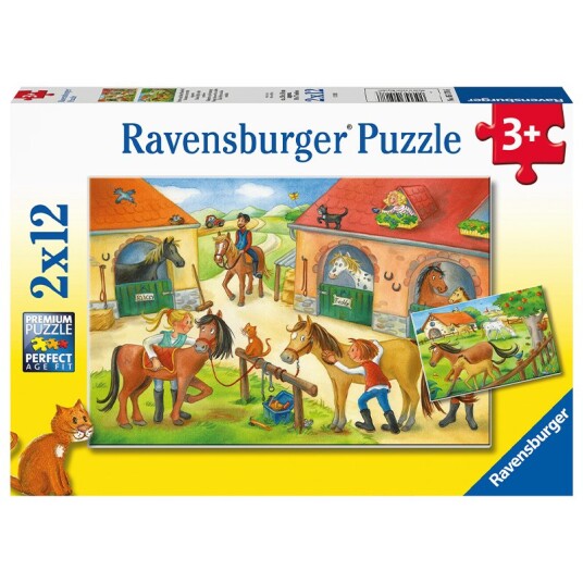Ravensburger Happy Days At The Stables 2x12p